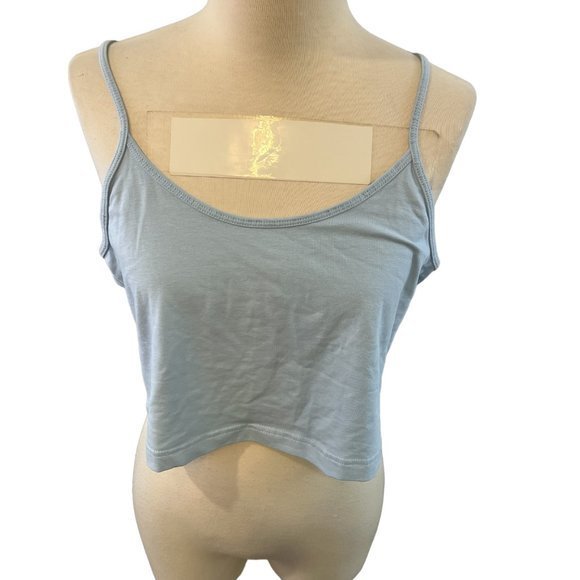 NWOT BP Crop Camisole in Blue Cashmere (XL) - Picture 2 of 10